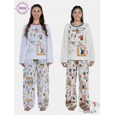 PIJAMA  FEM FLANELADO